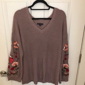 AE Embroidered sweater